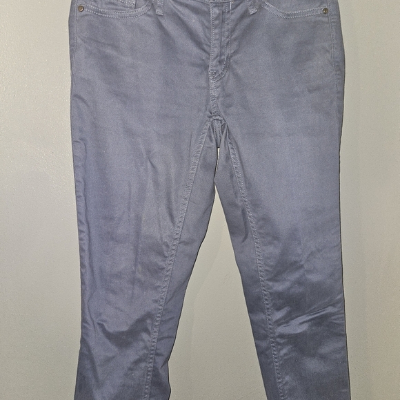 Calvin Klein Womans Blue Pants Size 4 - Picture 2 of 11